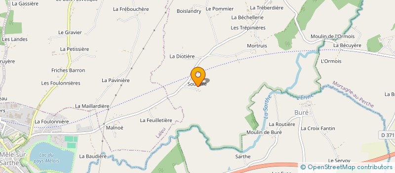 localisation de l'entreprise MONSIEUR RONAN DANIEL à COULONGES-SUR-SARTHE