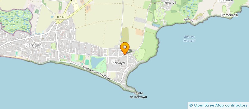 localisation de l'entreprise MONSIEUR RONAN DANIELLO  DAMGAN