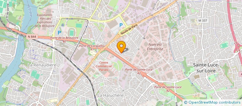 localisation de l'entreprise MONSIEUR RONAN DANTEC  NANTES