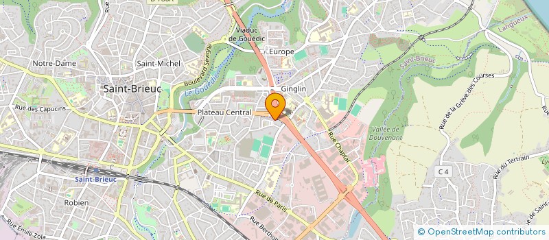 localisation de l'entreprise MONSIEUR RONAN DELSAUT à SAINT-BRIEUC