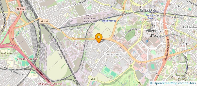 localisation de l'entreprise MONSIEUR RONAN DUCAMP à LEZENNES