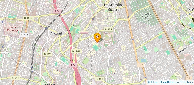 localisation de l'entreprise MONSIEUR RONAN FRANCOIS  LE KREMLIN-BICETRE