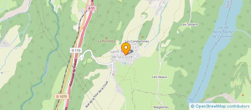 localisation de l'entreprise MONSIEUR RONAN GARREAU  SAINT-MARTIN-DE-LA-CLUZE