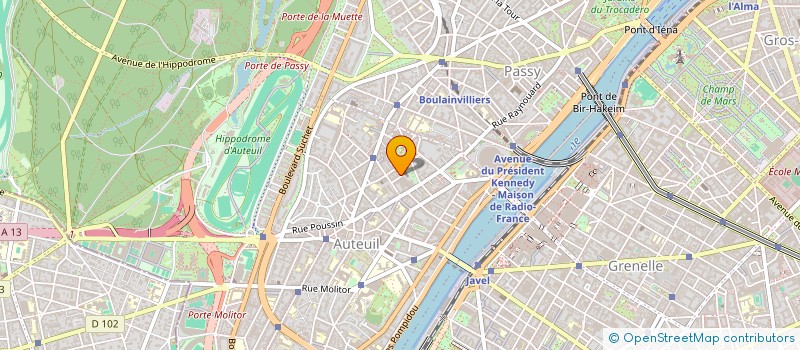 localisation de l'entreprise MONSIEUR RONAN GILART DE KERANFLEC'H  PARIS