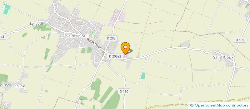 localisation de l'entreprise MONSIEUR RONAN GODET  SAINTE-SOULLE