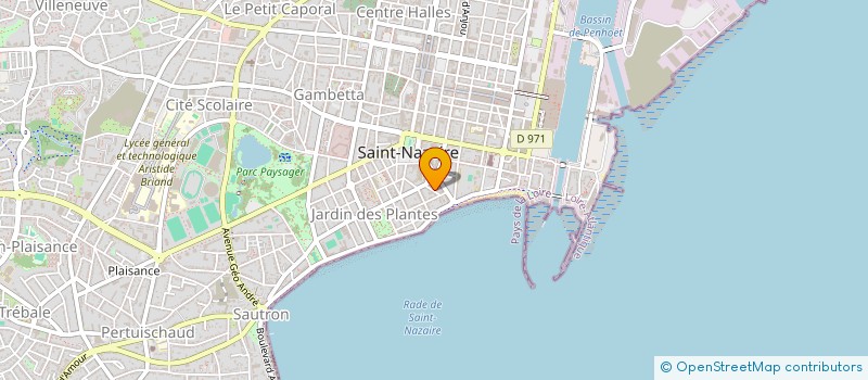 localisation de l'entreprise MONSIEUR RONAN GUERIN à SAINT-NAZAIRE
