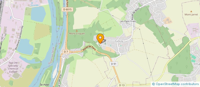 localisation de l'entreprise MONSIEUR RONAN HAYS  QUEVREVILLE-LA-POTERIE