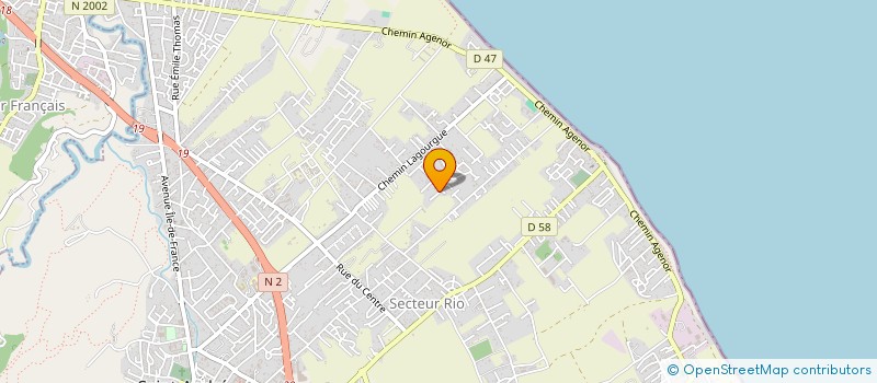 localisation de l'entreprise MONSIEUR RONAN HONORINE  SAINT-ANDRE