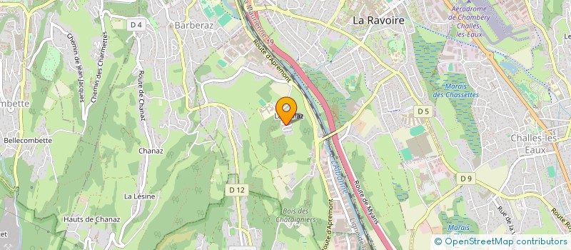 localisation de l'entreprise MONSIEUR RONAN JANVIER à LA RAVOIRE