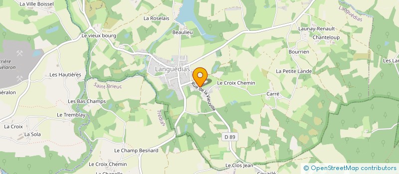 localisation de l'entreprise MONSIEUR RONAN JEHANNO  LANGUEDIAS