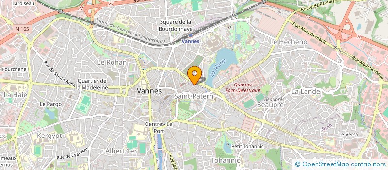 localisation de l'entreprise MONSIEUR RONAN JULIA à VANNES