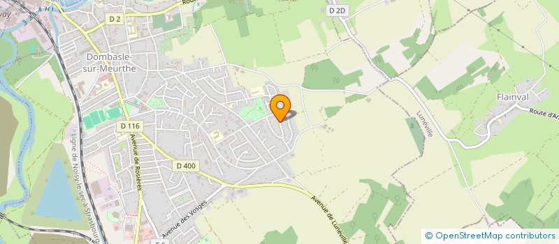 localisation de l'entreprise MONSIEUR RONAN LANGOUET  DOMBASLE-SUR-MEURTHE