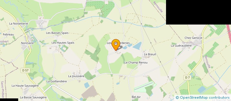 localisation de l'entreprise MONSIEUR RONAN LANOE  LA PLANCHE