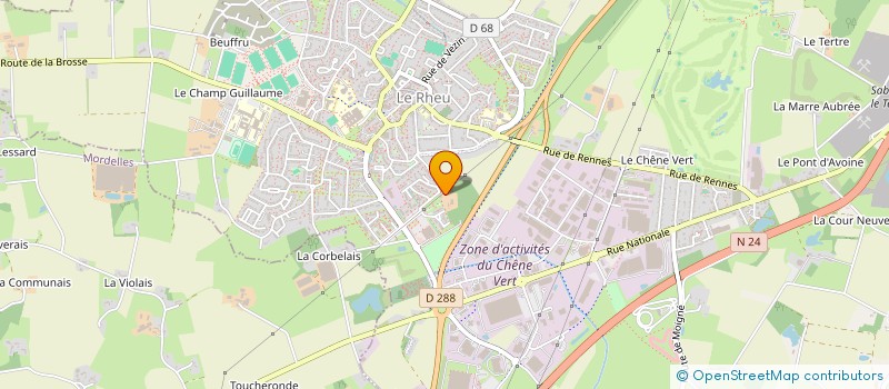 localisation de l'entreprise MONSIEUR RONAN LE FUR à DOUARNENEZ