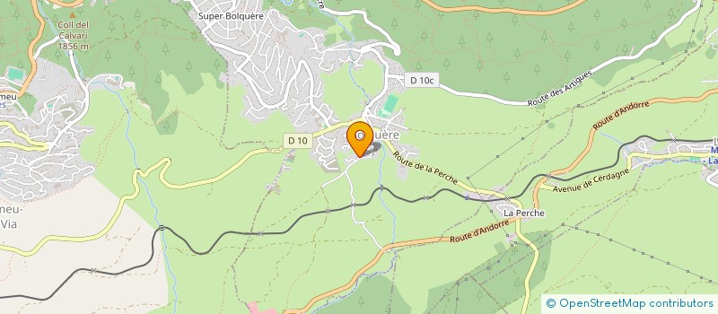 localisation de l'entreprise MONSIEUR RONAN LE GOFF  BOLQUERE