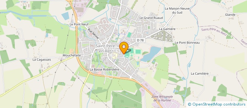 localisation de l'entreprise MONSIEUR RONAN LE MELINER  CHAUVE