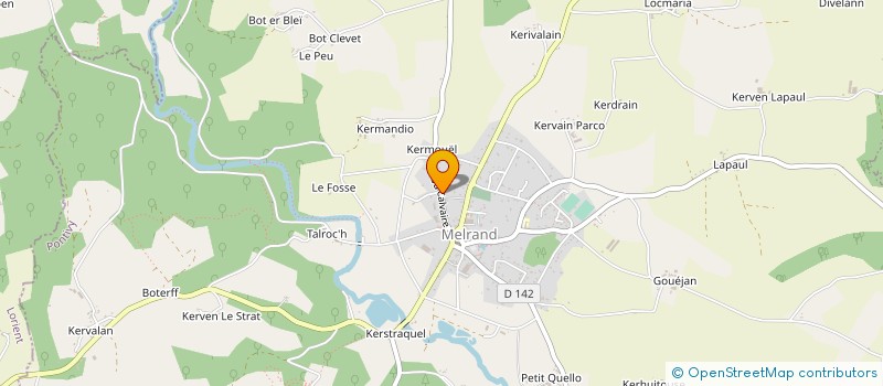 localisation de l'entreprise MONSIEUR RONAN LE PEN  MELRAND