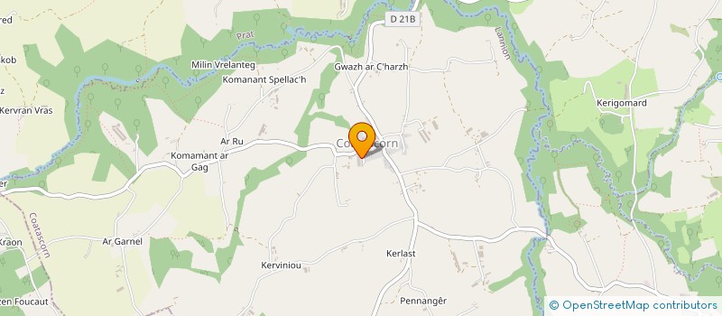 localisation de l'entreprise MONSIEUR RONAN LE QUELLEC  COATASCORN