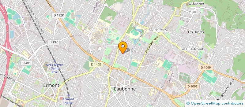 localisation de l'entreprise MONSIEUR RONAN LEONARD à EAUBONNE