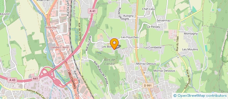 localisation de l'entreprise MONSIEUR RONAN LONGO à CHAMBERY