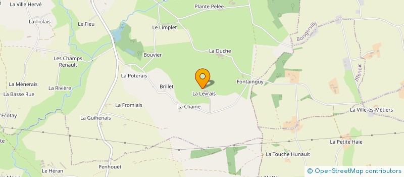 localisation de l'entreprise MONSIEUR RONAN MANDARD  SAINT-ONEN-LA-CHAPELLE