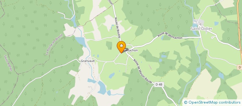 localisation de l'entreprise MONSIEUR RONAN MICHELET  SAINT-DIDIER