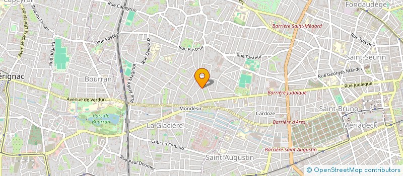 localisation de l'entreprise MONSIEUR RONAN NOMME à BORDEAUX