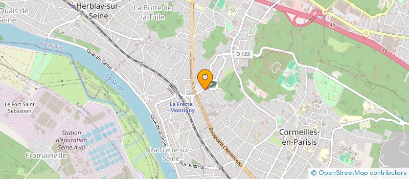 localisation de l'entreprise MONSIEUR RONAN OIZEL  MONTIGNY-LES-CORMEILLES