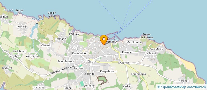localisation de l'entreprise MONSIEUR RONAN OLIVIN à GROIX