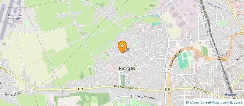 localisation de l'entreprise MONSIEUR RONAN PERRIN à RIORGES
