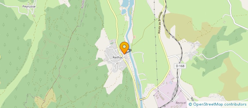 localisation de l'entreprise MONSIEUR RONAN PIAZZA  MAZEYRAT-D'ALLIER