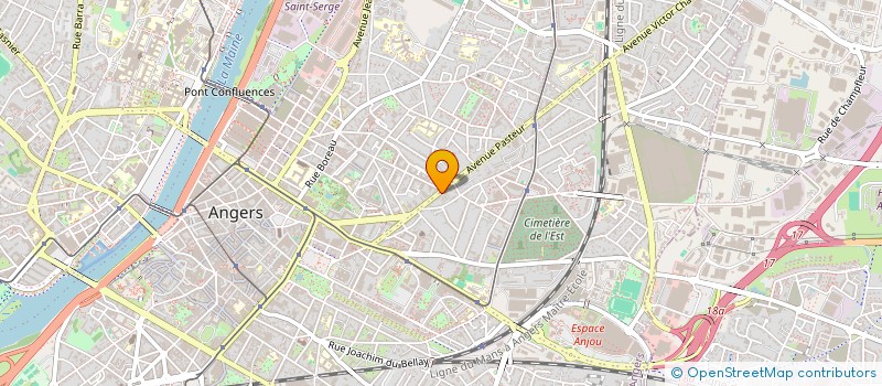 localisation de l'entreprise MONSIEUR RONAN PLAS à ANGERS