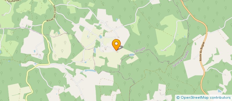 localisation de l'entreprise MONSIEUR RONAN PORTOLEAU  SANILHAC