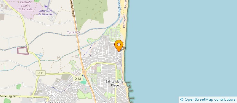 localisation de l'entreprise MONSIEUR RONAN PREVOT  SAINTE-MARIE-LA-MER