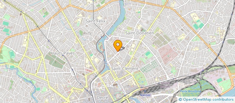 localisation de l'entreprise MONSIEUR RONAN ROQUET à NANTES