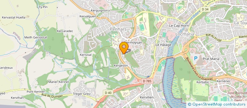 localisation de l'entreprise MONSIEUR RONAN TALLEC à QUIMPER