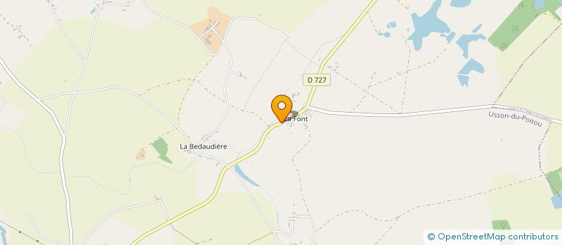 localisation de l'entreprise MONSIEUR RONAN TANFIN  USSON-DU-POITOU