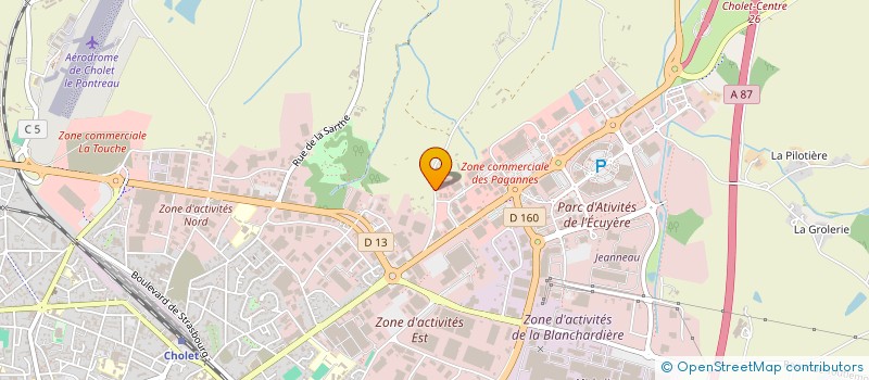 localisation de l'entreprise MONSIEUR RONAN TEIXEIRA à CHOLET
