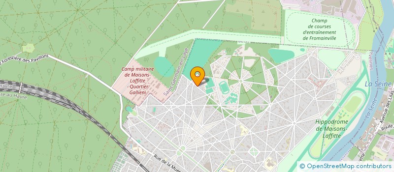 localisation de l'entreprise MONSIEUR RONAN TILLY  MAISONS-LAFFITTE