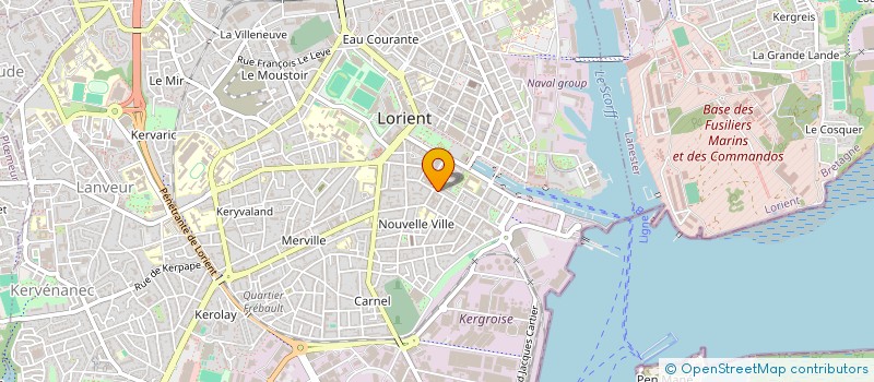 localisation de l'entreprise MONSIEUR RONAN TOMINE à LORIENT