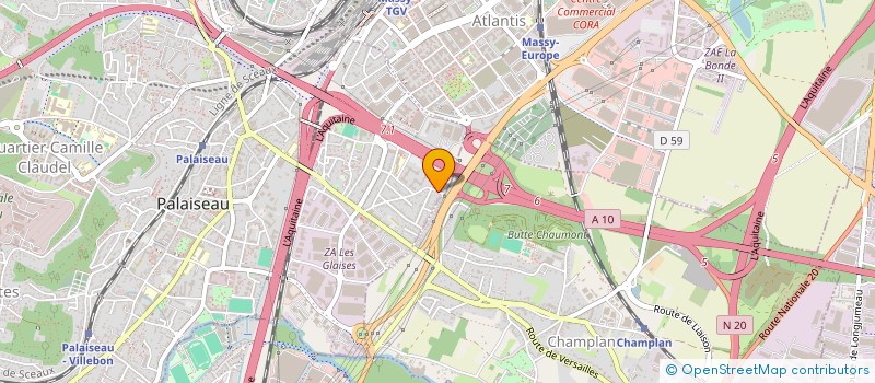 localisation de l'entreprise MONSIEUR RONAN TORRECILLOS à PALAISEAU