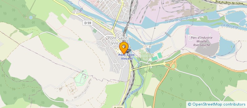 localisation de l'entreprise MONSIEUR RONAN WELTZER  PONT-SAINT-VINCENT