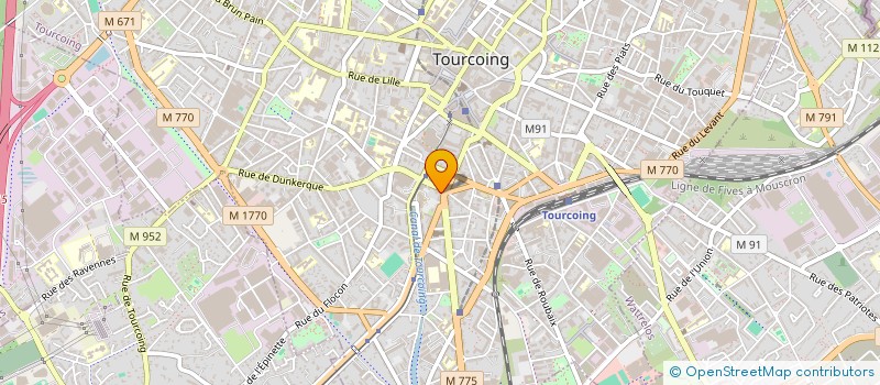 localisation de l'entreprise MONSIEUR RONEL COSSOU  TOURCOING