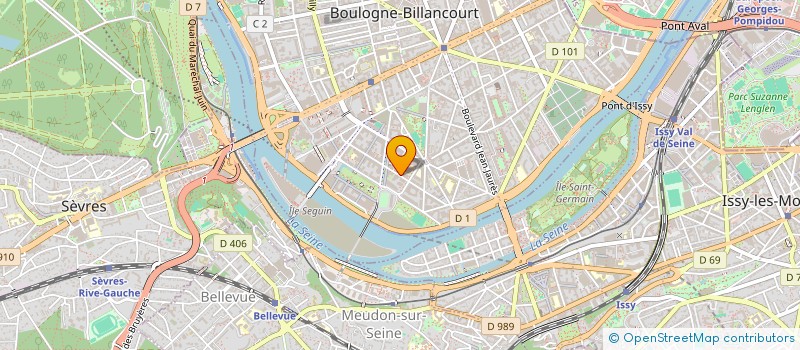 localisation de l'entreprise MONSIEUR RONEL PUCHERO à BOULOGNE-BILLANCOURT