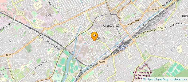 localisation de l'entreprise MONSIEUR RONG CHANG à MULHOUSE