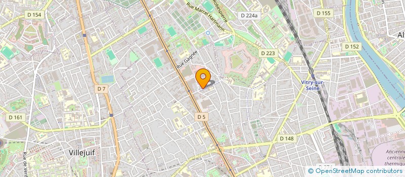 localisation de l'entreprise MONSIEUR RONGGUO ZHENG à VITRY-SUR-SEINE