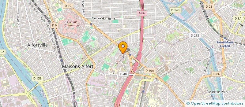 localisation de l'entreprise MONSIEUR RONGWEN XU à MAISONS-ALFORT