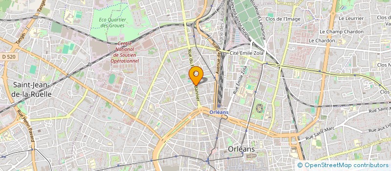 localisation de l'entreprise MONSIEUR RONI BRAMI  ORLEANS