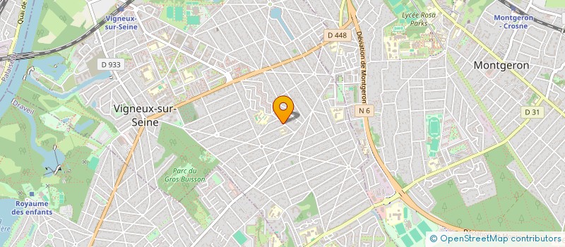 localisation de l'entreprise MONSIEUR RONI SHAMOLLI  VIGNEUX-SUR-SEINE