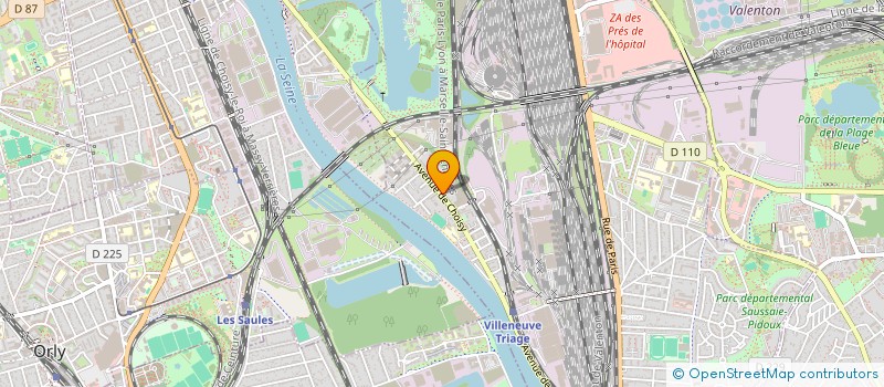 localisation de l'entreprise MONSIEUR RONI UZTOPAL  VILLENEUVE-SAINT-GEORGES